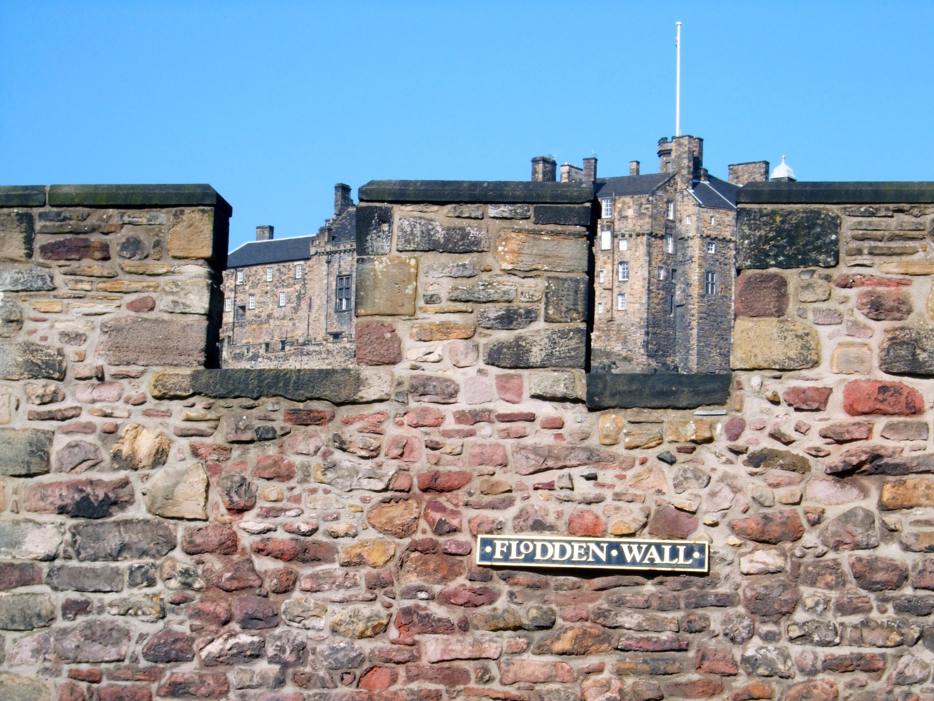 Flodden Wall in Edinburgh